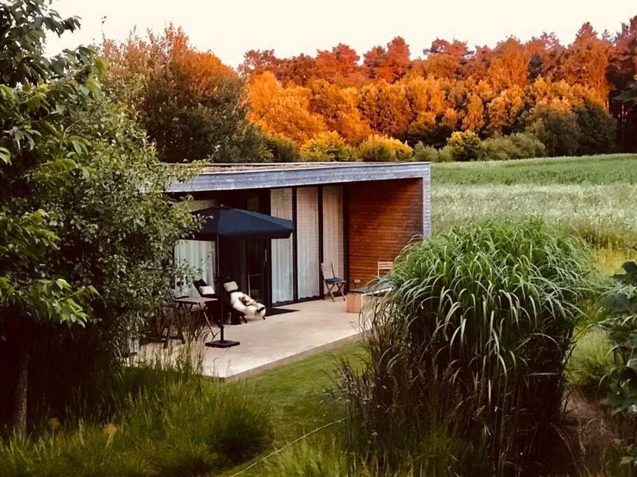 Sfeervol Chalet Midden In De Natuur Halle Buitenkant foto